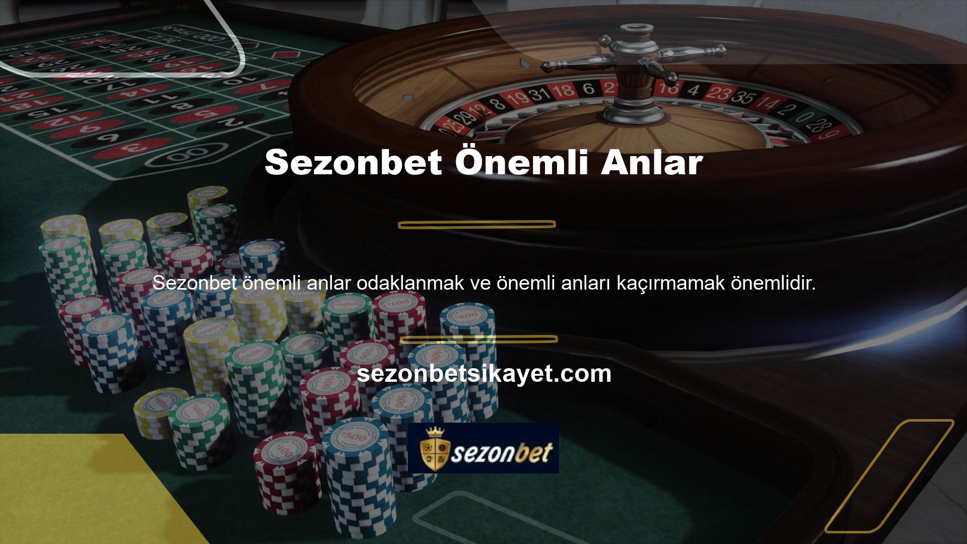 Bu nedenle, Sezonbet işler ters gittiğinde bile hissetmez ve yeni bir yere taşınmaları gerekir