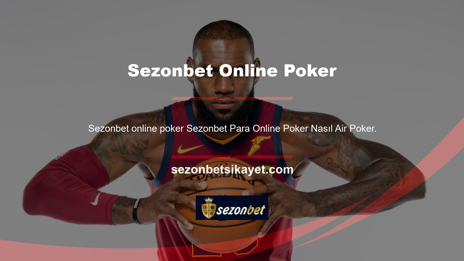 Son yıllarda Sezonbet Para için Online Poker Nasıl Yapılır İnternetteki en popüler oyunlardan biridir